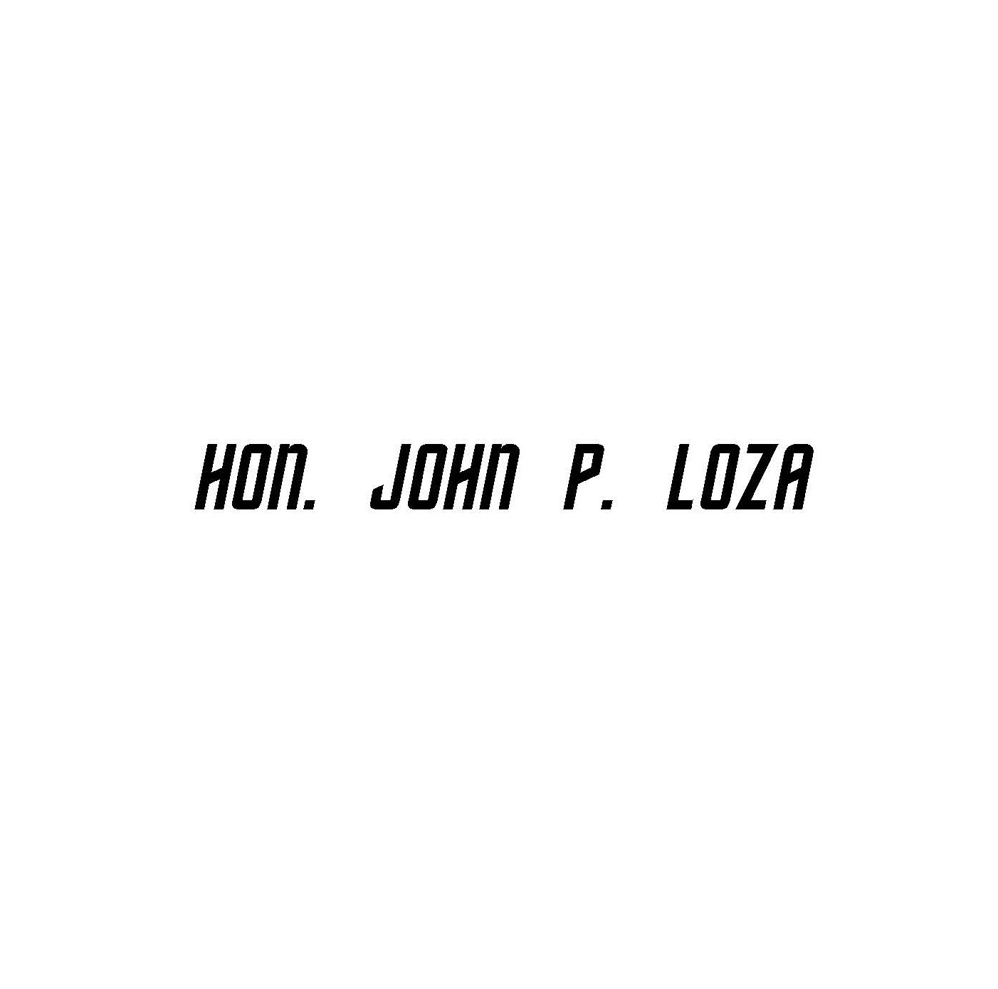 2005 Hon. John P. Loza